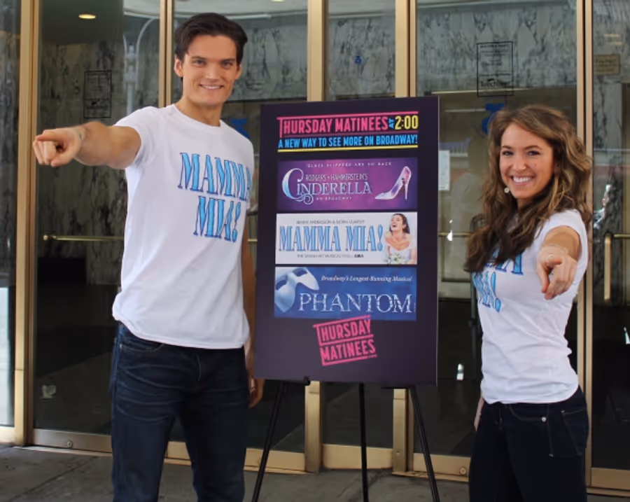 Photo Coverage: Casts of CINDERELLA, THE PHANTOM OF THE OPERA & MAMMA MIA! Celebrate New Thursday Matinees Image