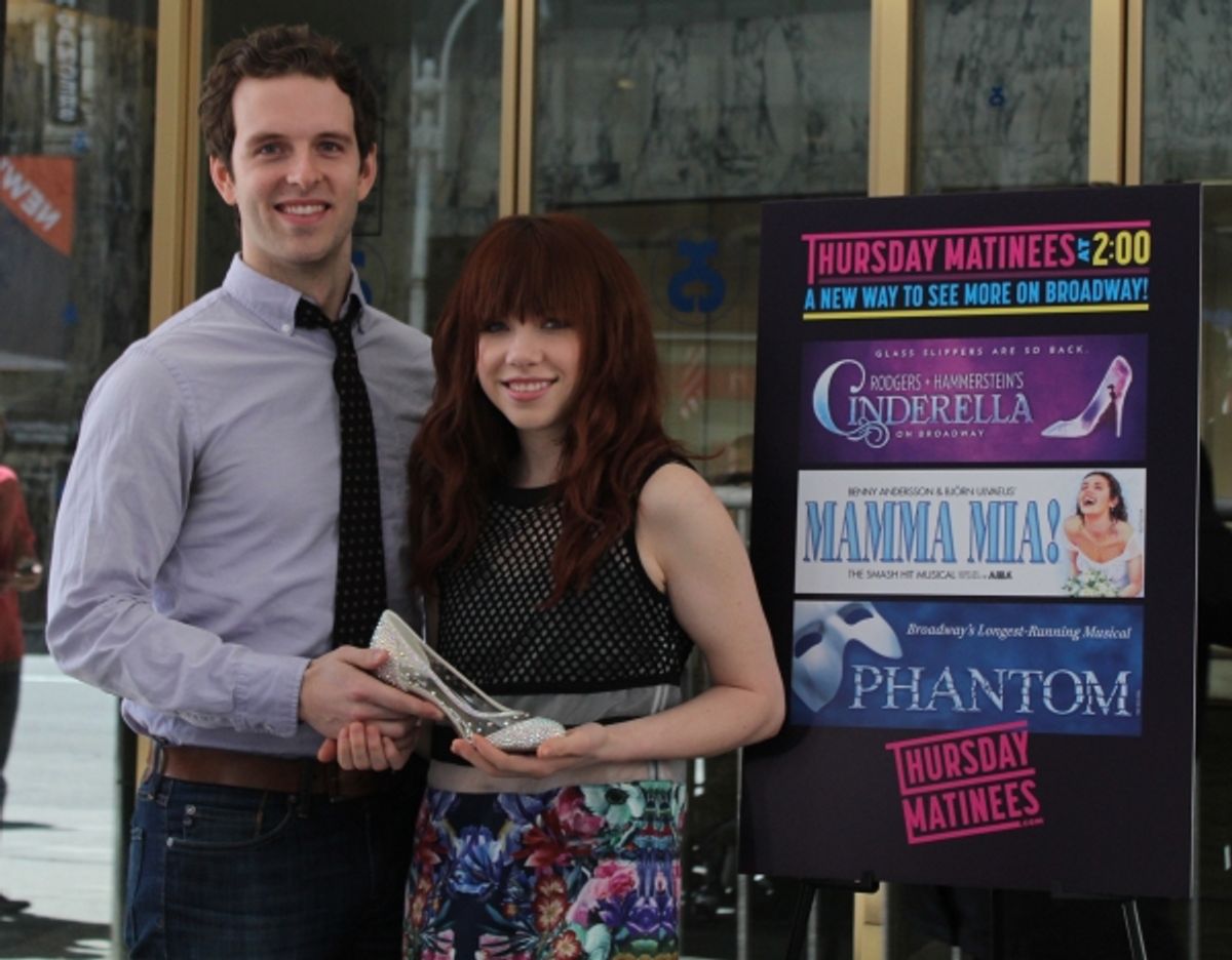 Joe Carroll and Carly Rae Jepson at 