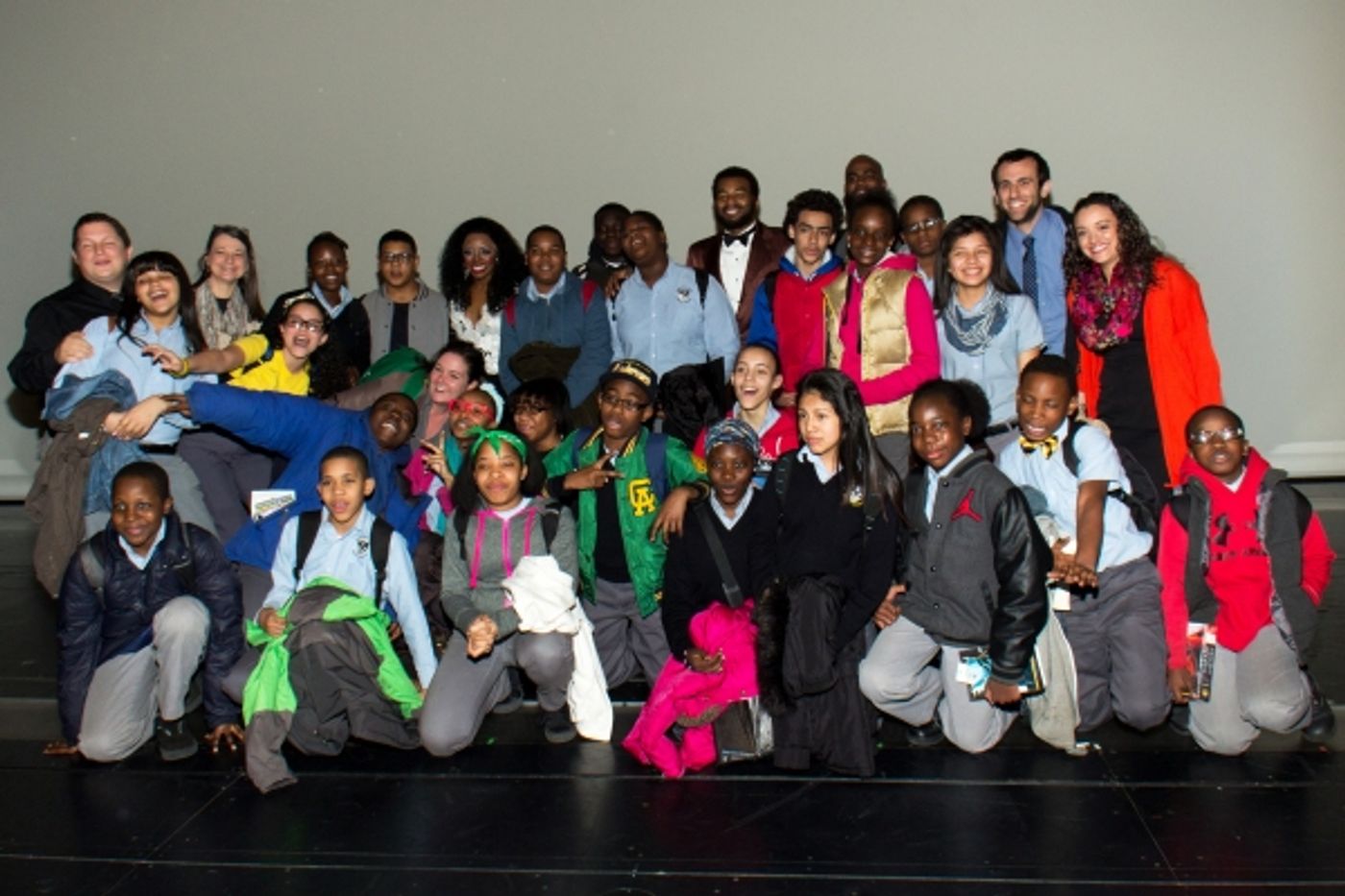 Photo Coverage: Middle Schoolers Visit MOTOWN through TDF's Stage Doors Program  Image