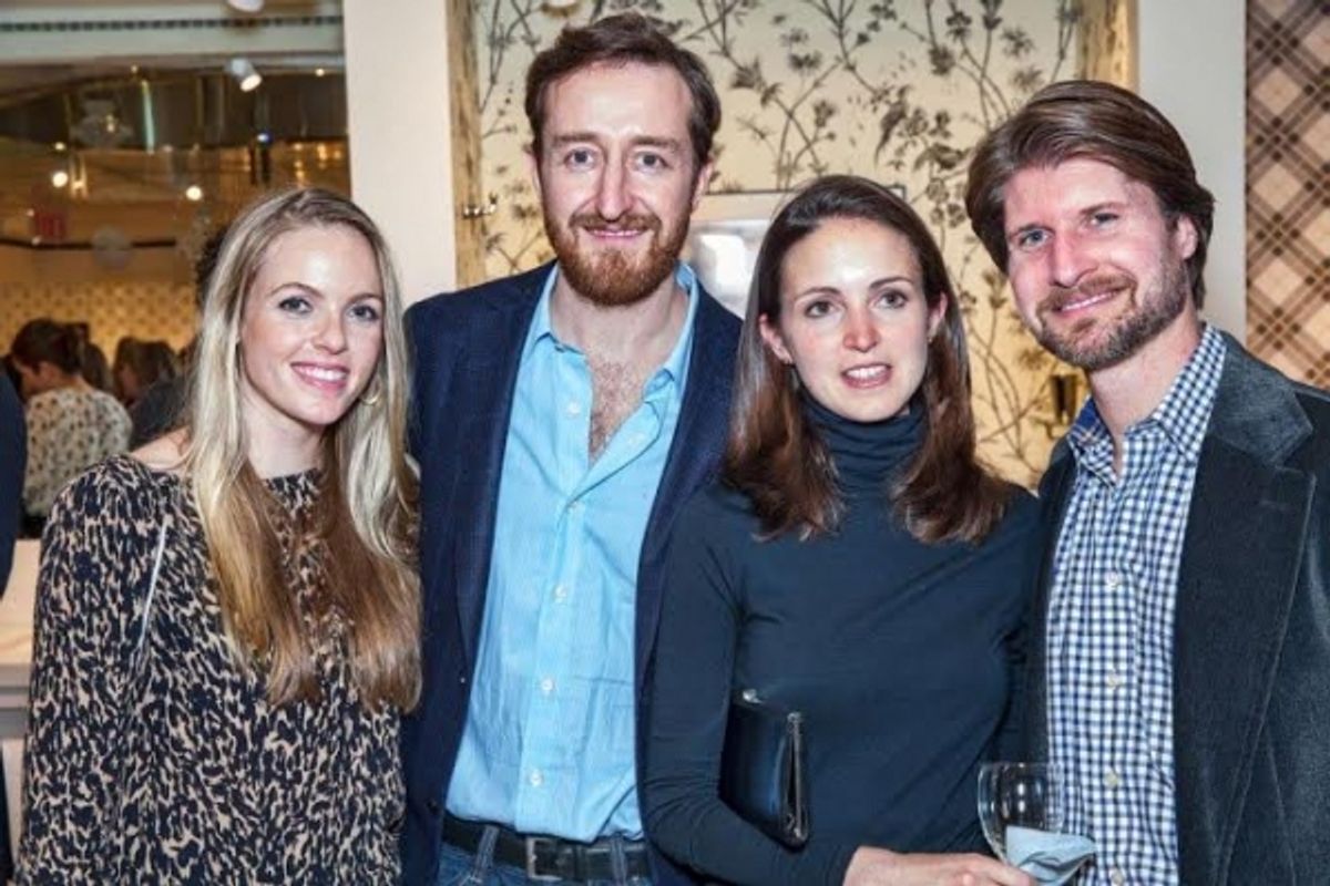 Holly Adams, Evan Geoffroy, Bonnie and Troy Buckner at 