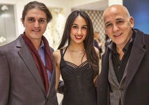 Marcell Goodman, Chantel Elnekaveh, and Warren Christopher Photo