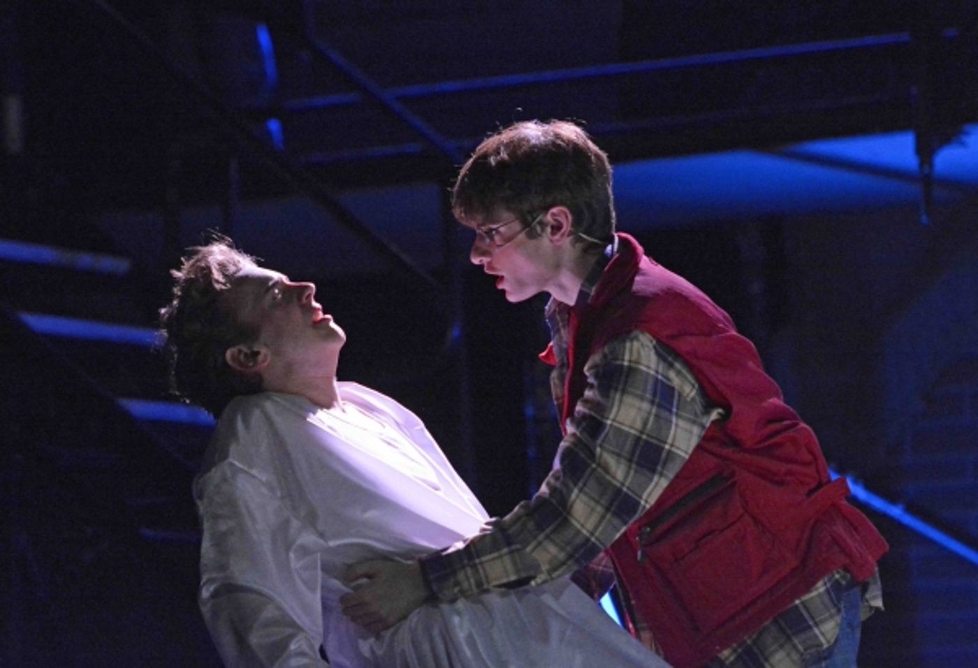 Photo Flash: First Look at Trumbull High School's RENT; Al Larson Attends!  Image