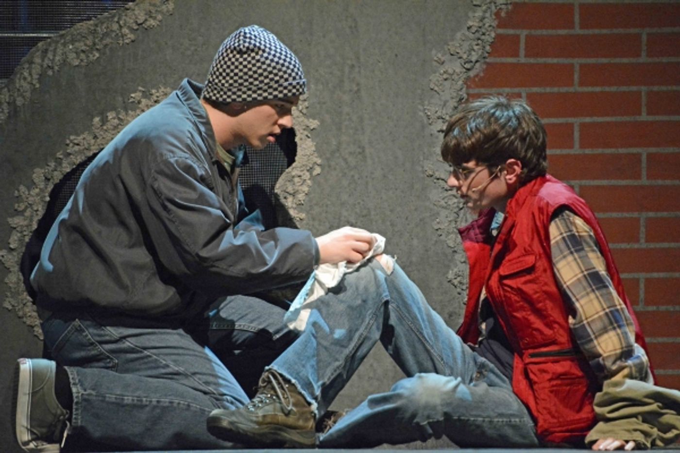 Photo Flash: First Look at Trumbull High School's RENT; Al Larson Attends!  Image