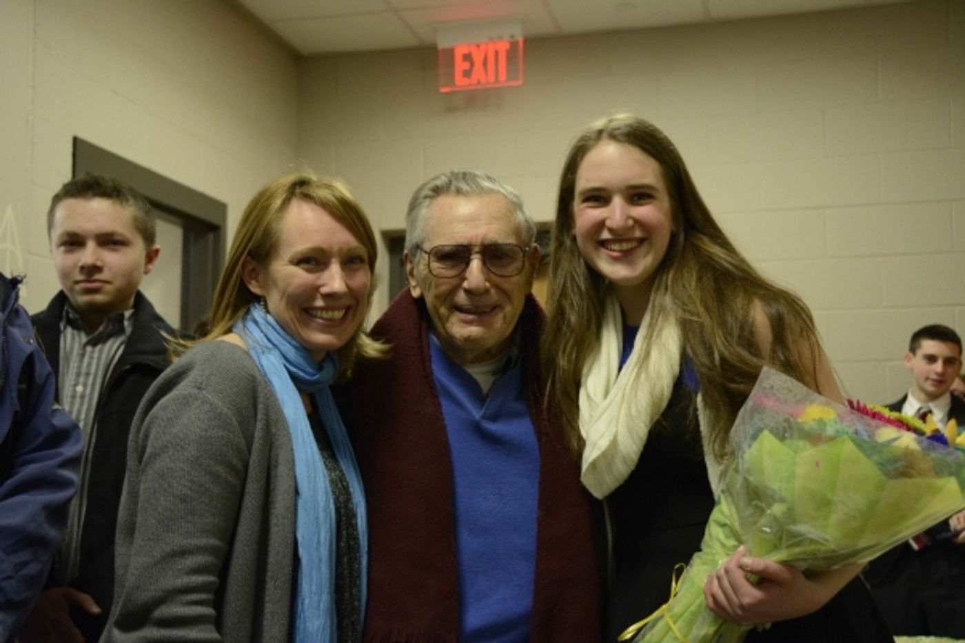 Photo Flash: First Look at Trumbull High School's RENT; Al Larson Attends!  Image