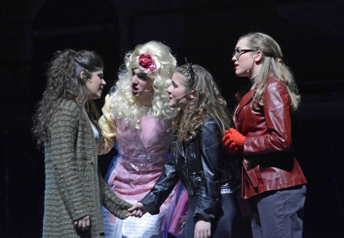 Photo Flash: First Look at Trumbull High School's RENT; Al Larson Attends!  Image