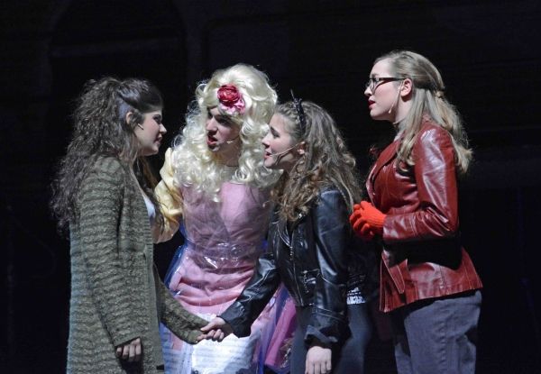 Mimi (Ava Gallo), Angel (Matt Buckwald), Maureen (Emily Ruchalski) and Joanne (Casey  Photo