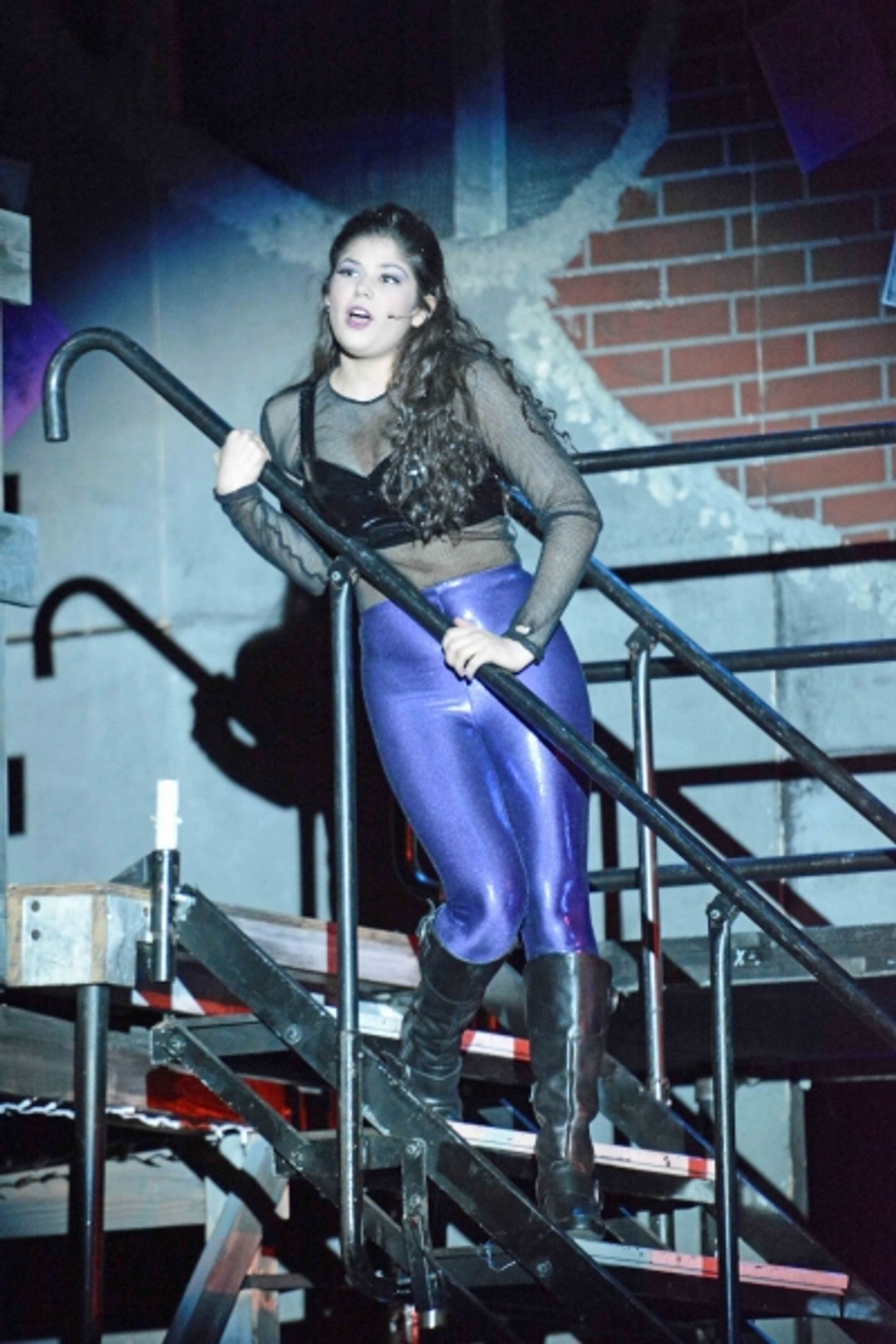 Photo Flash: First Look at Trumbull High School's RENT; Al Larson Attends!  Image