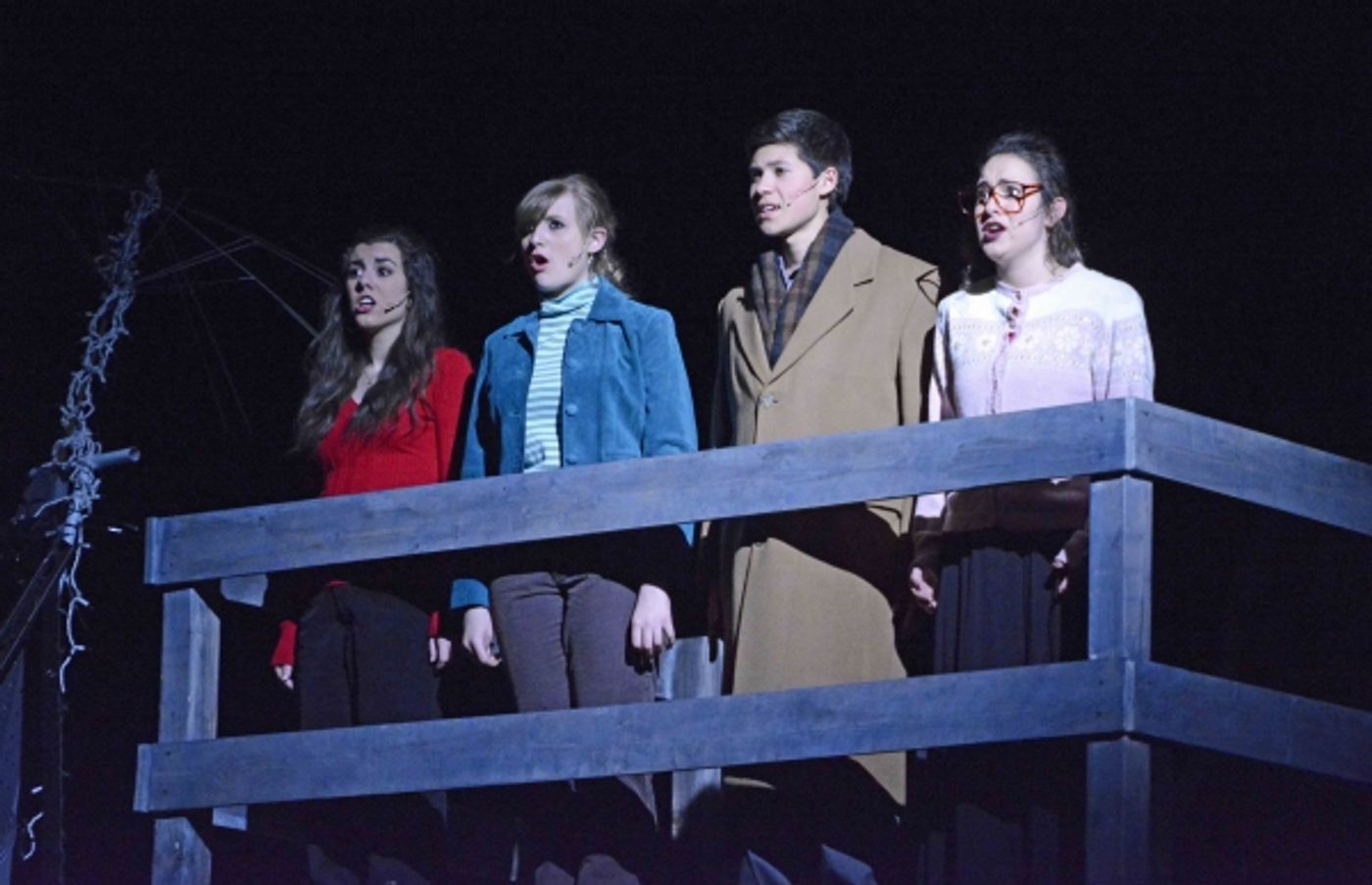 Photo Flash: First Look at Trumbull High School's RENT; Al Larson Attends!  Image