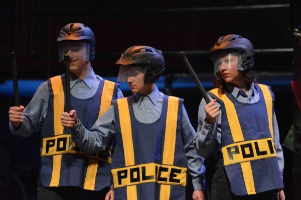 Michael Lebreque, Nick Grew and Hailey Pekera Photo