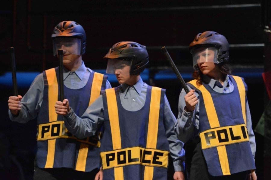 Photo Flash: First Look at Trumbull High School's RENT; Al Larson Attends! Image
