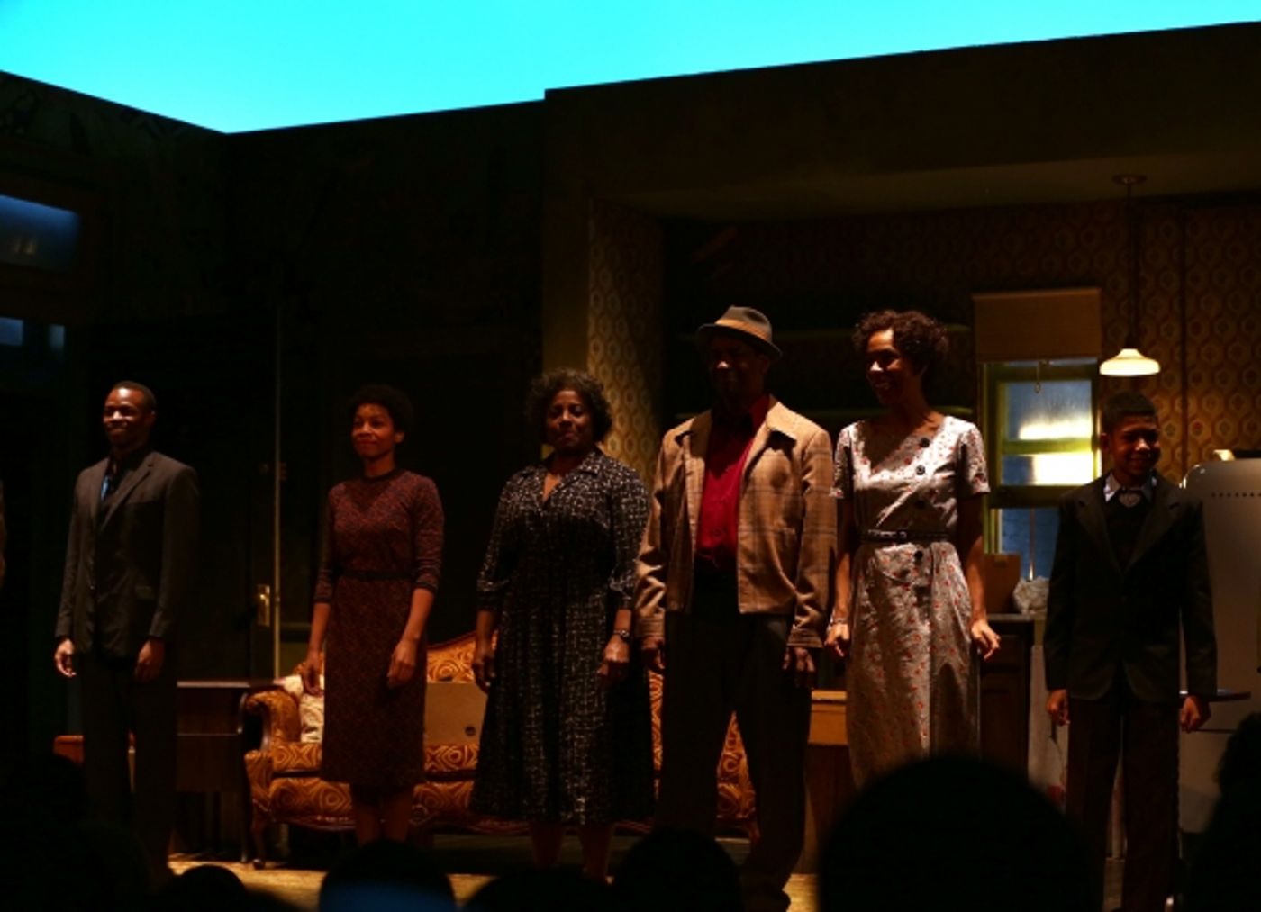 Photo Coverage: Denzel Washington & A RAISIN IN THE SUN Cast Take Opening Night Bows!  Image