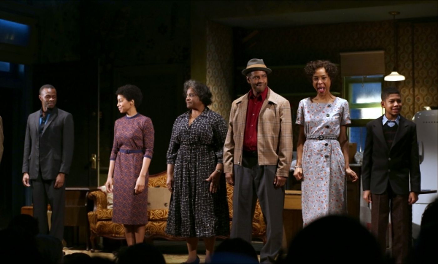 Photo Coverage: Denzel Washington & A RAISIN IN THE SUN Cast Take Opening Night Bows!  Image