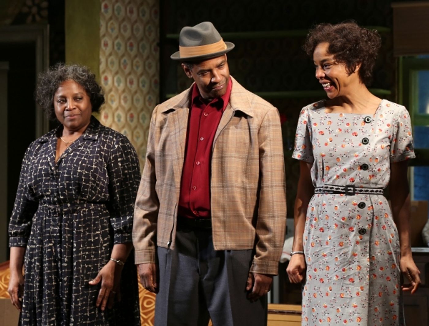 Photo Coverage: Denzel Washington & A RAISIN IN THE SUN Cast Take Opening Night Bows!  Image