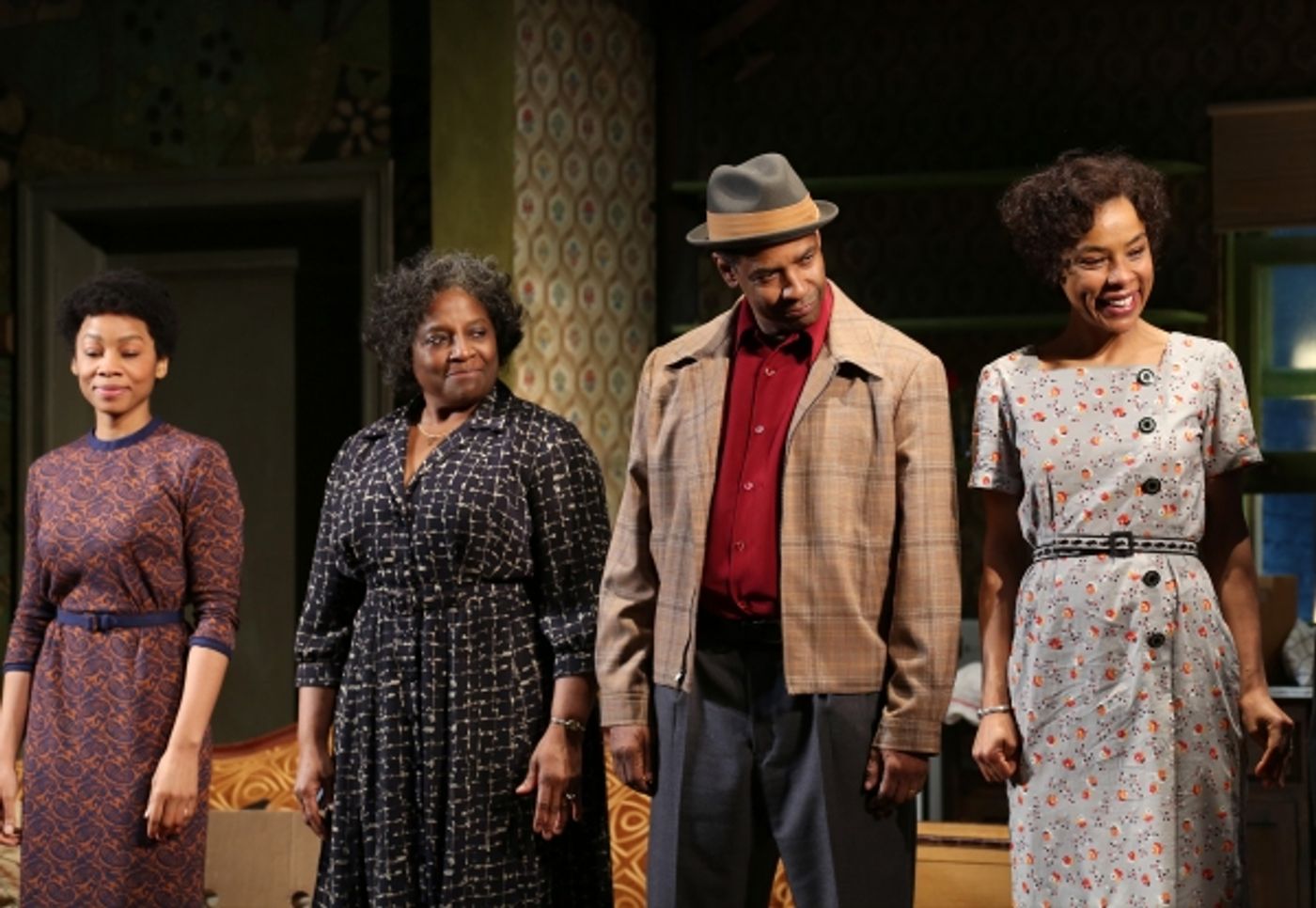 Photo Coverage: Denzel Washington & A RAISIN IN THE SUN Cast Take Opening Night Bows!  Image
