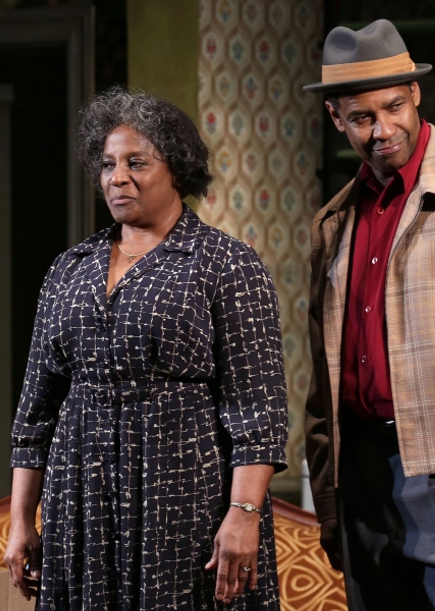 Photo Coverage: Denzel Washington & A RAISIN IN THE SUN Cast Take Opening Night Bows!  Image