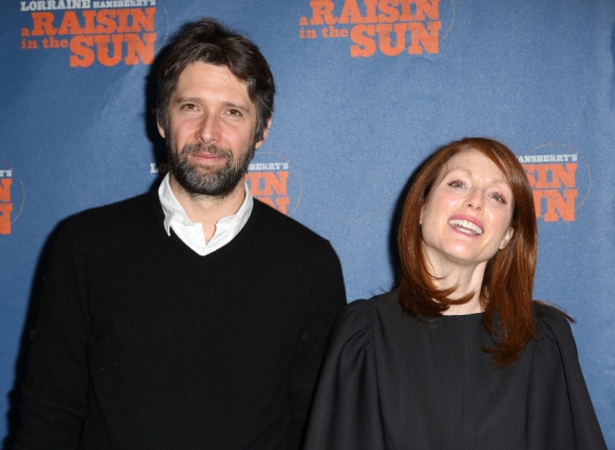 Bart Freundlich and Julianne Moore  at 