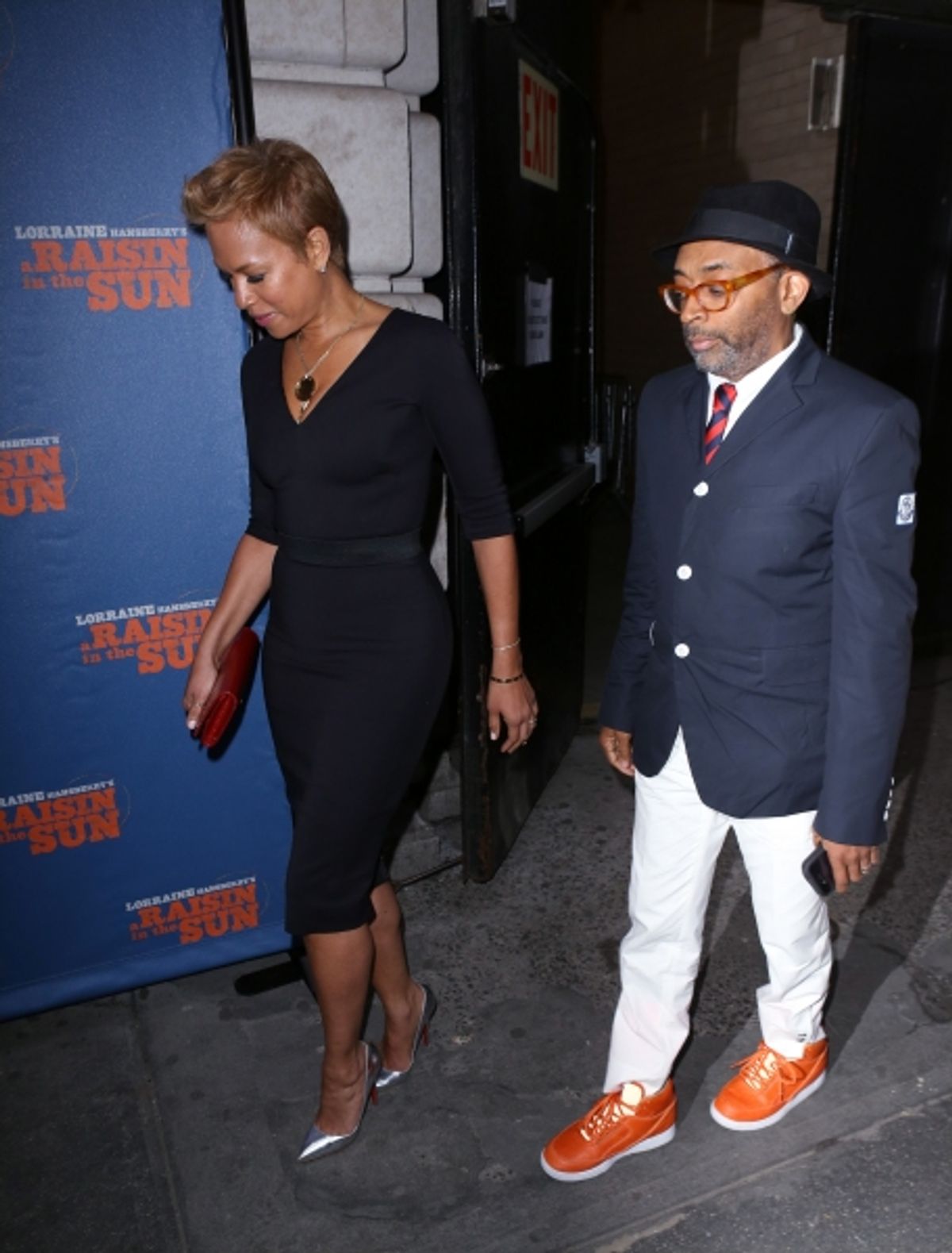 Tonya Lee and Spike Lee  at 