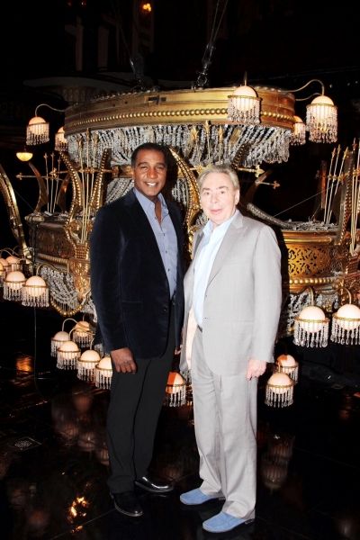 Norm Lewis, Andrew Lloyd Webber Photo