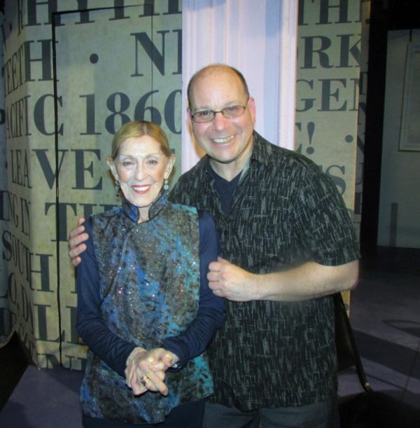 Sondra Lee (the original Tiger Lily in Peter Pan) with Stephen Cole (creator/writer/d Photo