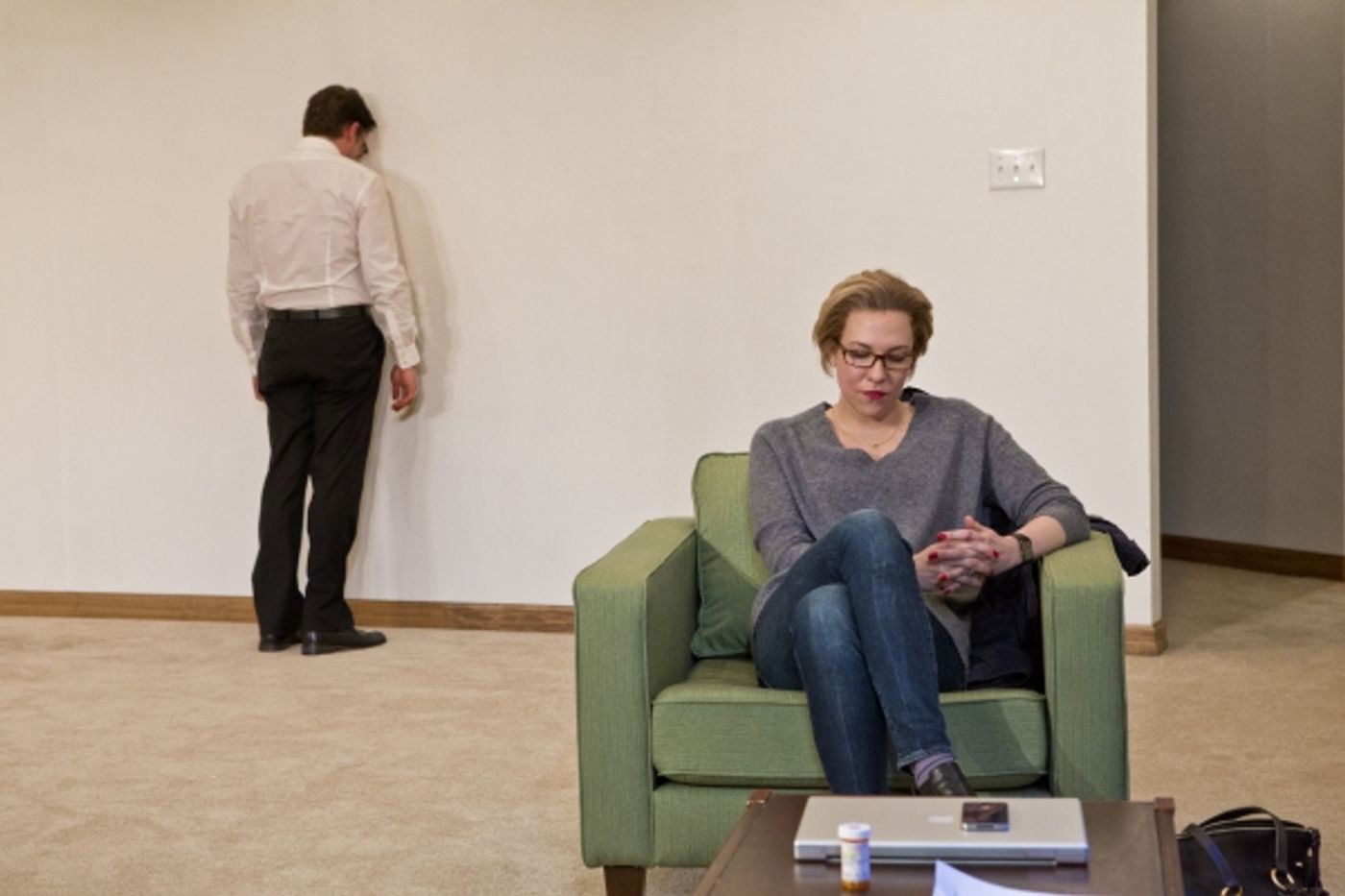 Photo Flash: First Look at YOUR MOTHER'S COPY OF THE KAMA SUTRA at Playwrights Horizons  Image