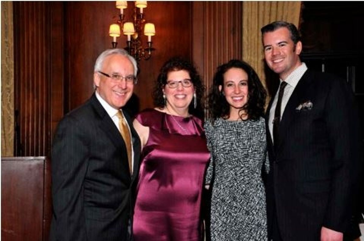 Event Co-chairs Chuck Moellenberg, Karen Moellenberg, Hayley Haldeman and Thomas G. Donahue at 