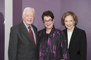 President Jimmy Carter, director Molly Smith and Rosalynn Carter @ BroadwayWorld President Jimmy Carter, director Molly Smith and Rosalynn Carter Photo
