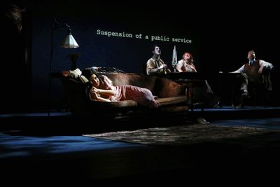 Adriana Gaviria (as Laura), Joseph Midyett (as Tom), Elizabeth Hess (as Amanda), and  Photo