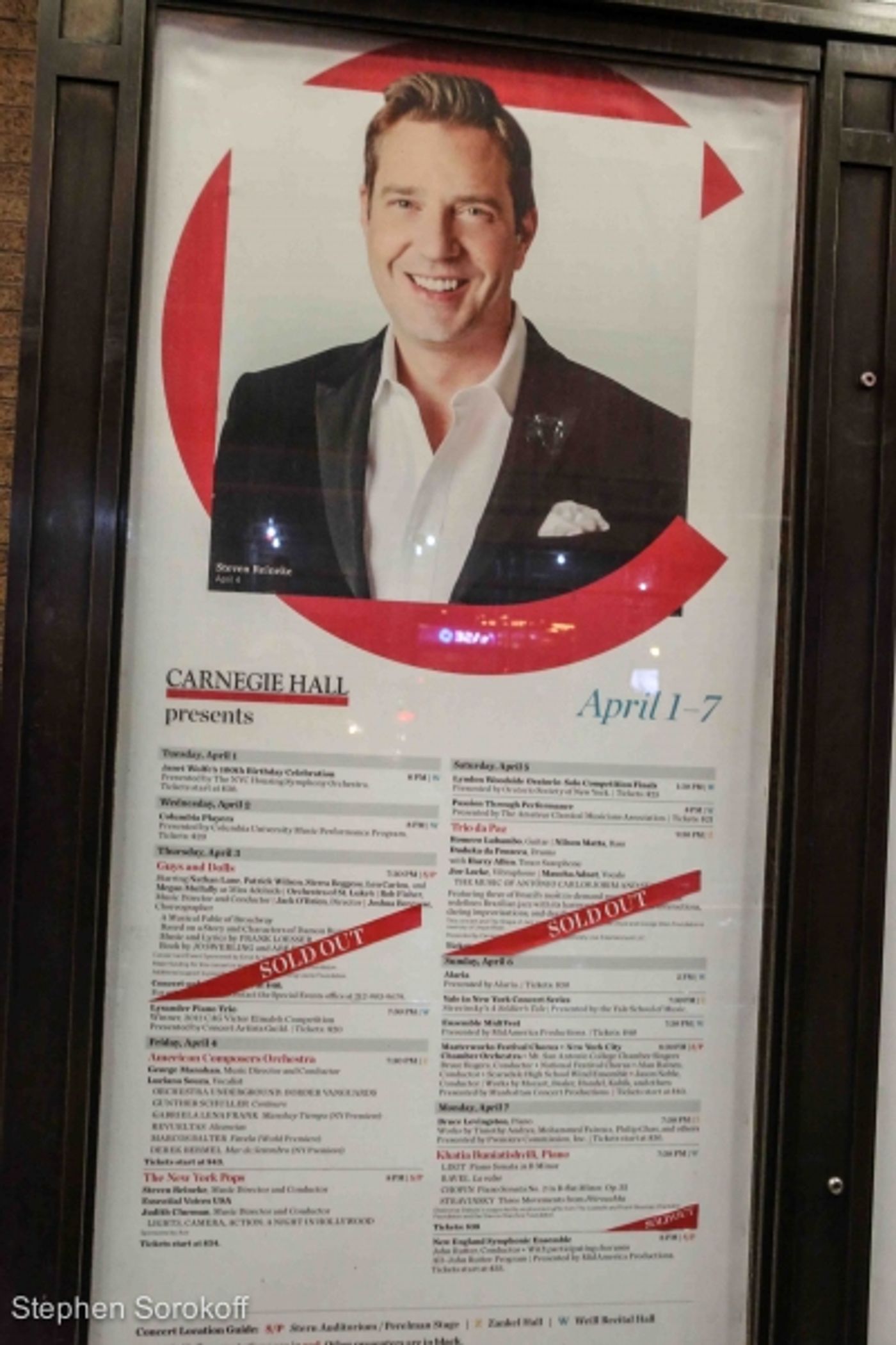 Photo Coverage: The New York Pops LIGHTS, CAMERA, ACTION: A NIGHT IN HOLLYWOOD Rehearsal Photos Photo Coverage: The New York Pops LIGHTS, CAMERA, ACTION: A NIGHT IN HOLLYWOOD Rehearsal Photos Image