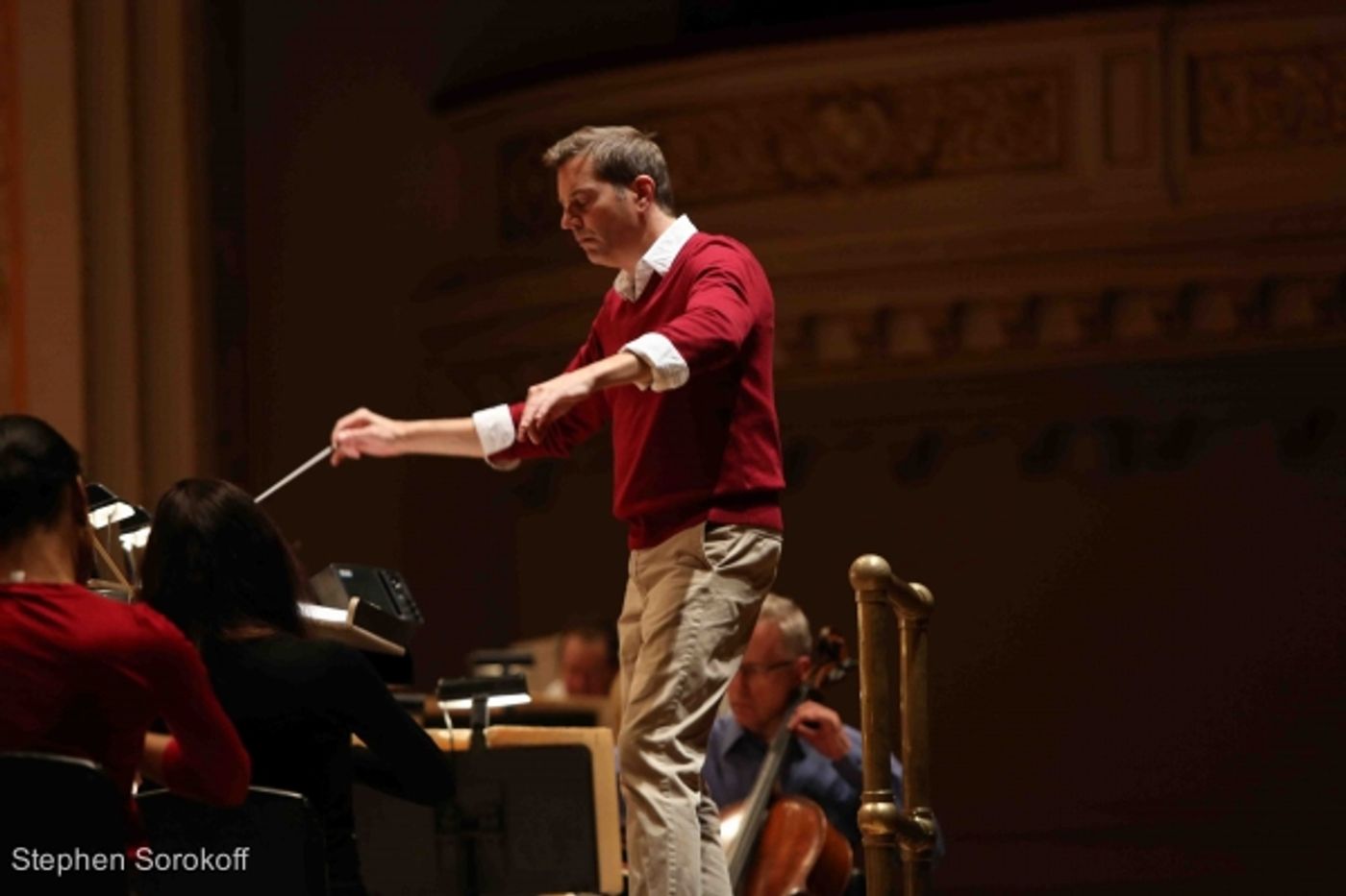 Photo Coverage: The New York Pops LIGHTS, CAMERA, ACTION: A NIGHT IN HOLLYWOOD Rehearsal Photos  Image