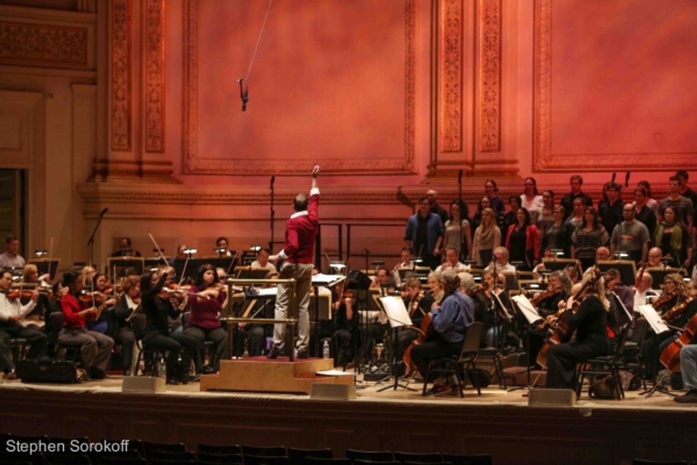 Photo Coverage: The New York Pops LIGHTS, CAMERA, ACTION: A NIGHT IN HOLLYWOOD Rehearsal Photos Photo Coverage: The New York Pops LIGHTS, CAMERA, ACTION: A NIGHT IN HOLLYWOOD Rehearsal Photos Image