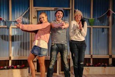 Belinda Wollaston, Iestyn Arwel, and Melle Stewart Photo