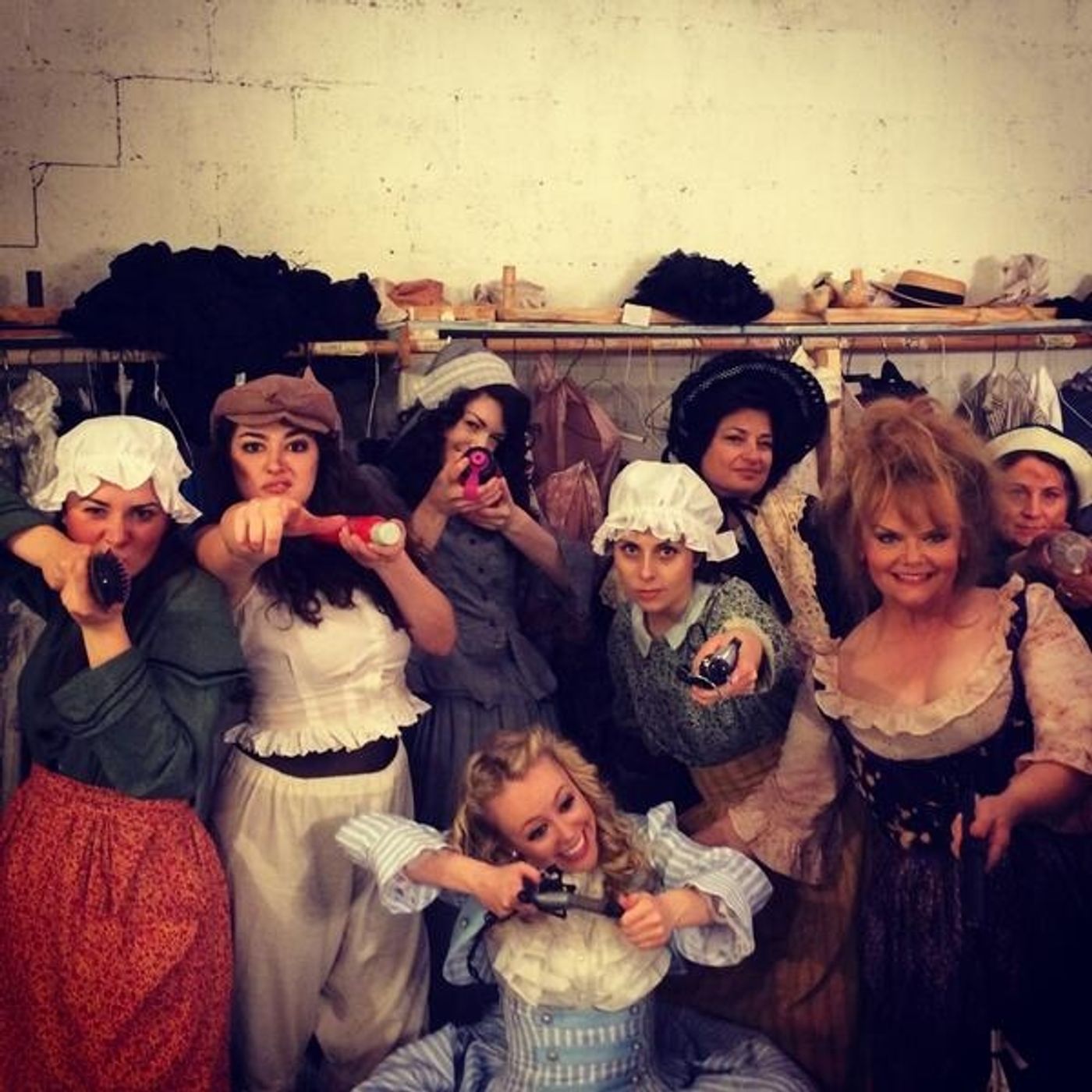 Photo Flash: Saturday Intermission Pics, 4/5- KINKY BOOTS and 50 SHADES Celebrate Milestones, ROCKY Takes it Outside, & More!  Image