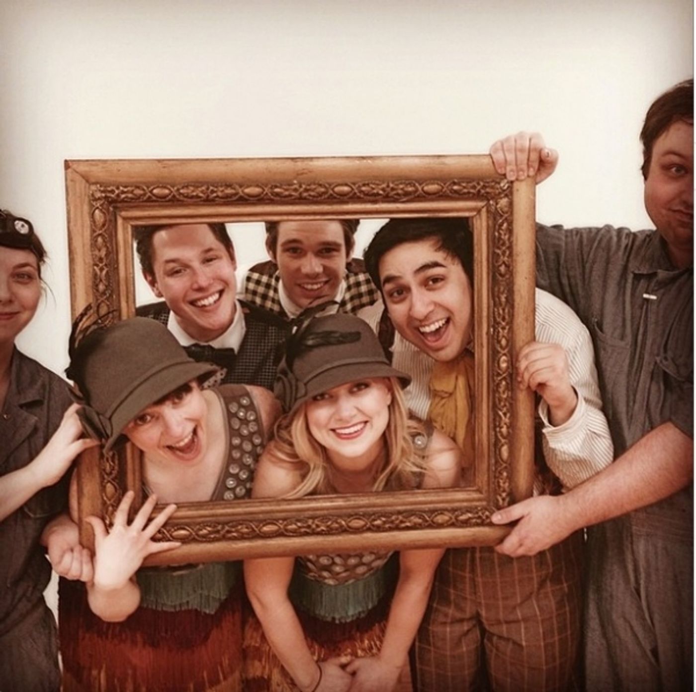 Photo Flash: Saturday Intermission Pics, 4/5- KINKY BOOTS and 50 SHADES Celebrate Milestones, ROCKY Takes it Outside, & More!  Image