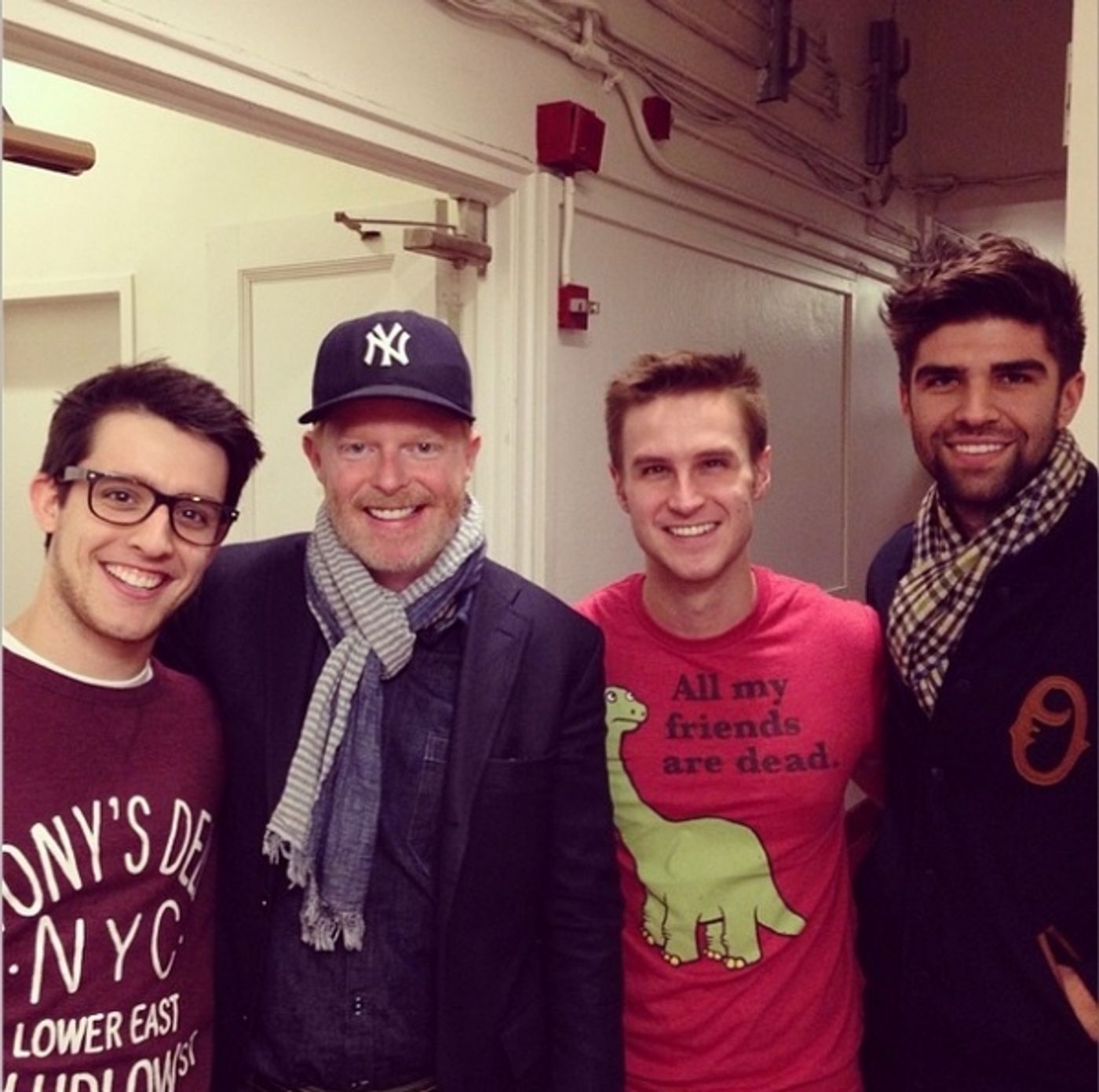 Photo Flash: Saturday Intermission Pics, 4/5- KINKY BOOTS and 50 SHADES Celebrate Milestones, ROCKY Takes it Outside, & More!  Image