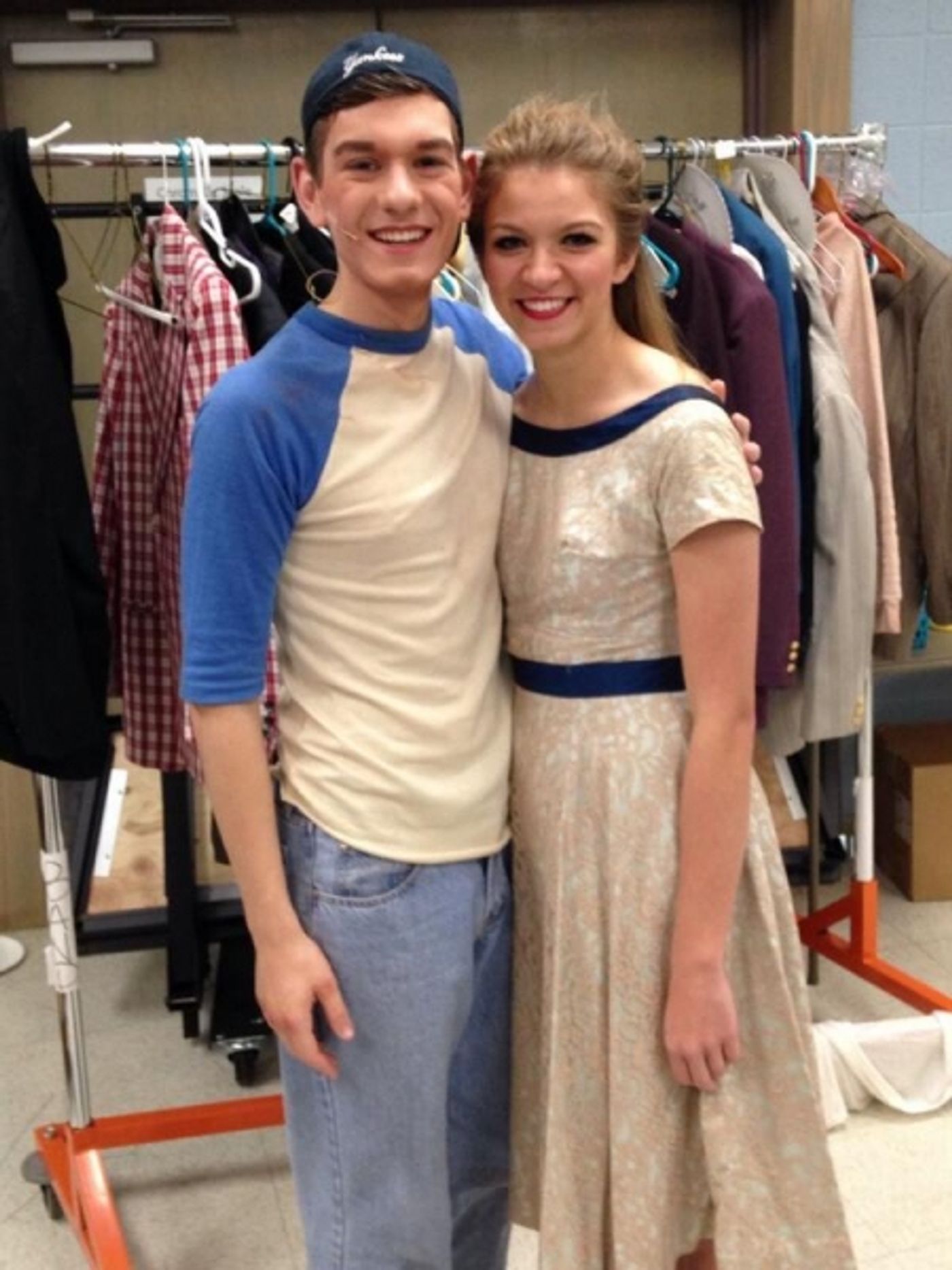 Photo Flash: Saturday Intermission Pics, 4/5- KINKY BOOTS and 50 SHADES Celebrate Milestones, ROCKY Takes it Outside, & More!  Image