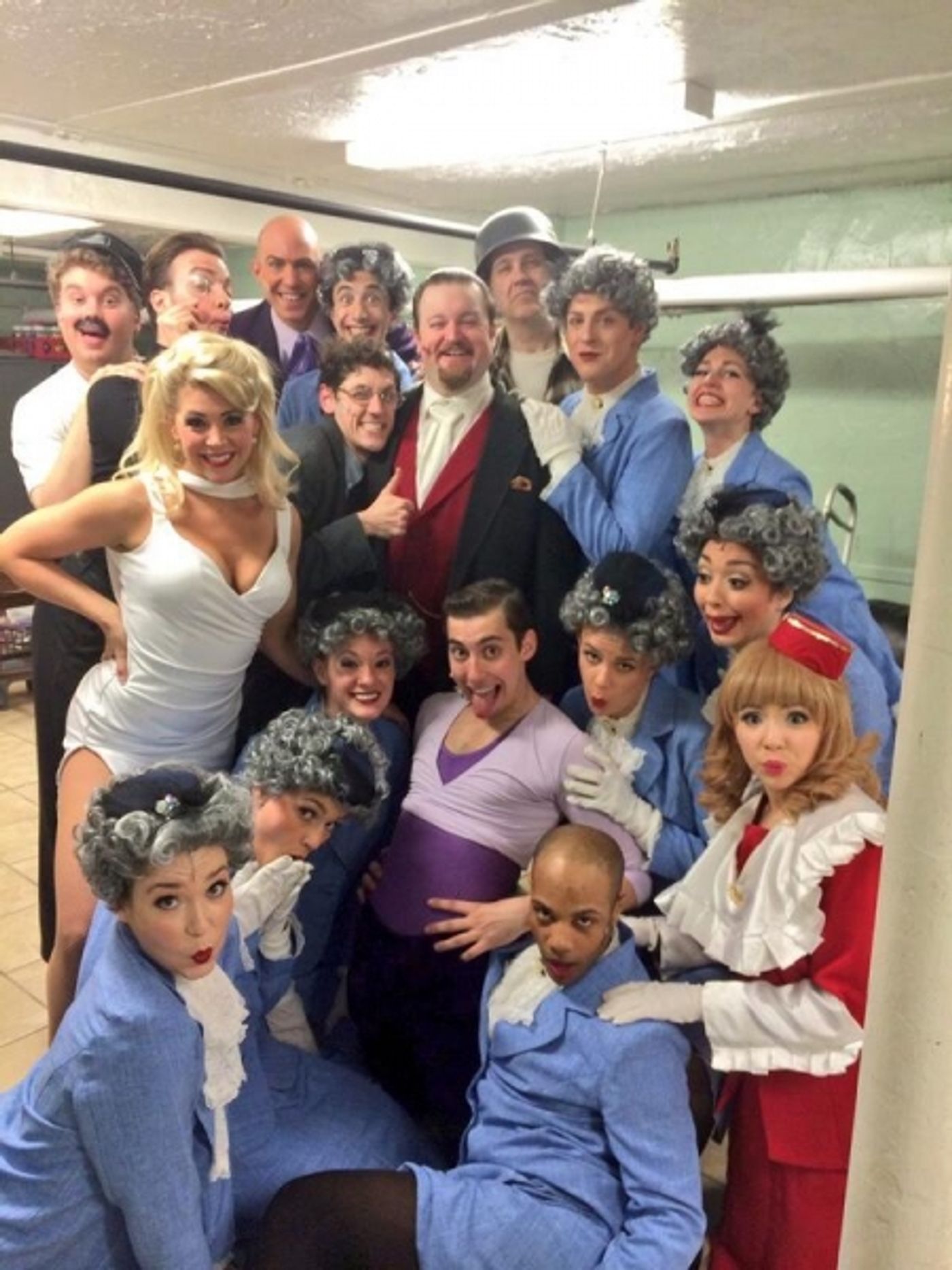 Photo Flash: Saturday Intermission Pics, 4/5- KINKY BOOTS and 50 SHADES Celebrate Milestones, ROCKY Takes it Outside, & More!  Image