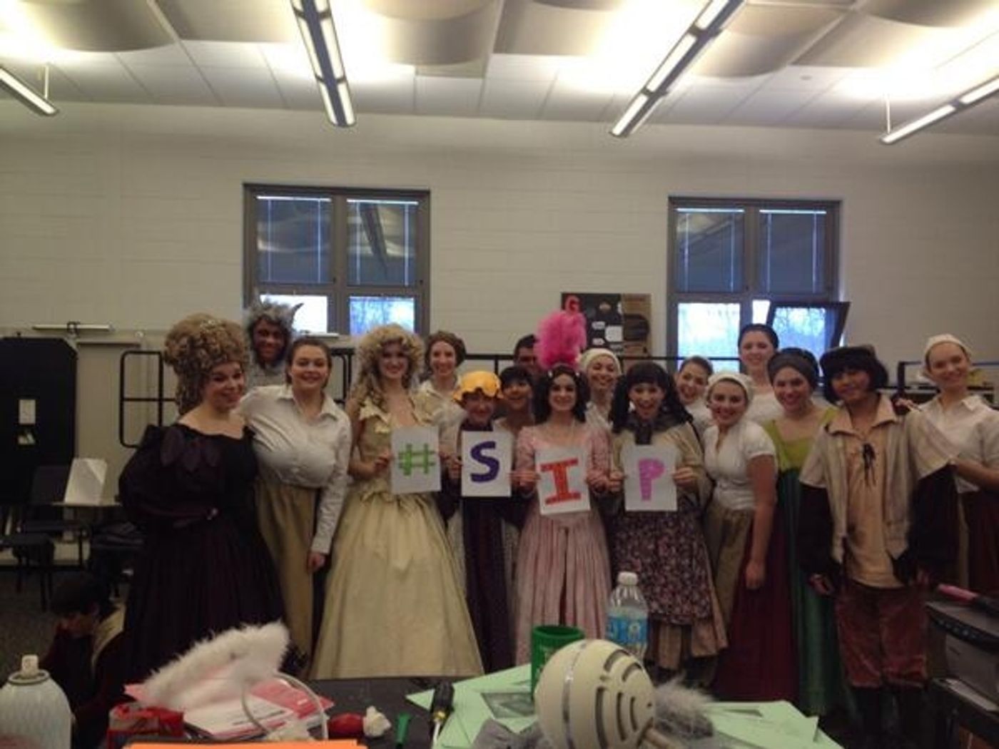 Photo Flash: Saturday Intermission Pics, 4/5- KINKY BOOTS and 50 SHADES Celebrate Milestones, ROCKY Takes it Outside, & More!  Image