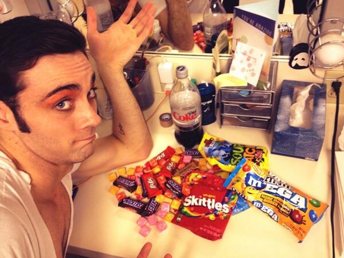 Photo Flash: Saturday Intermission Pics, 4/5- KINKY BOOTS and 50 SHADES Celebrate Milestones, ROCKY Takes it Outside, & More!  Image