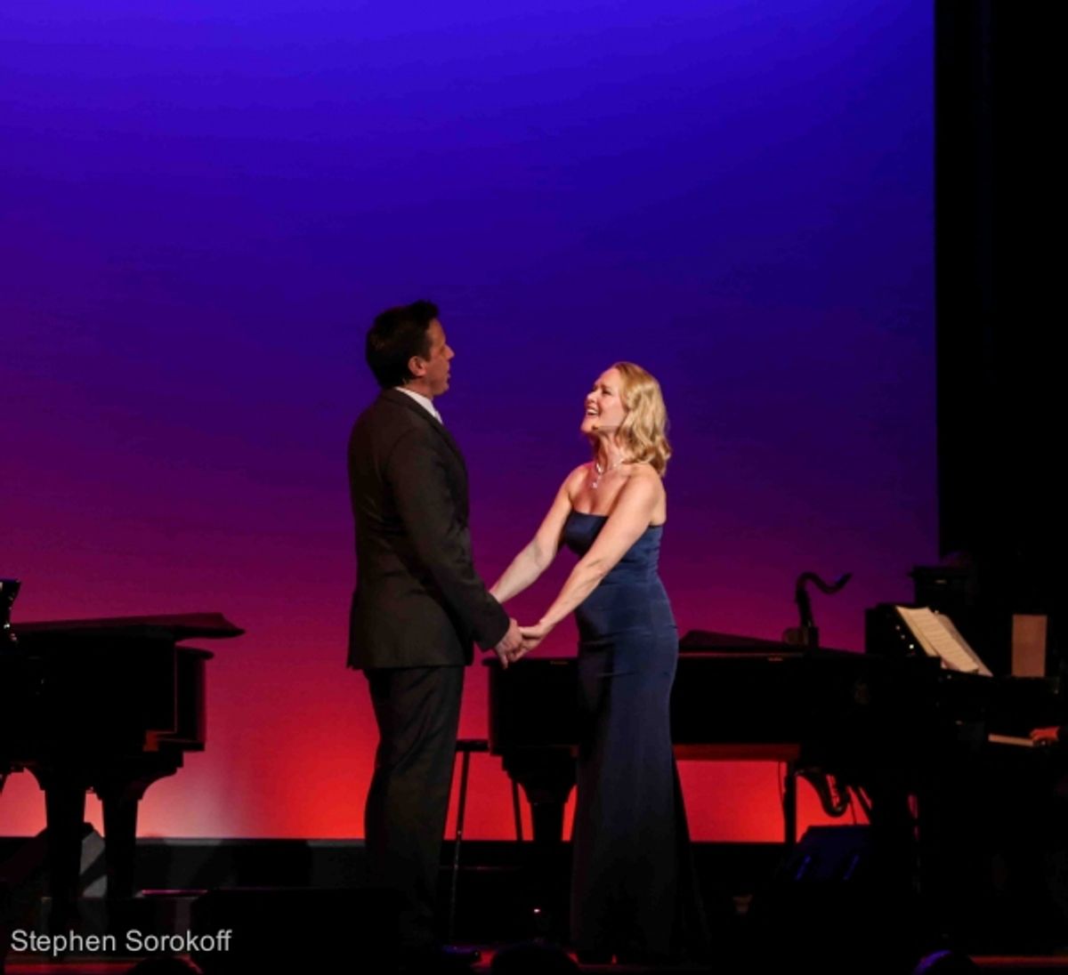 Lewis Cleale & Rebecca Luker at 