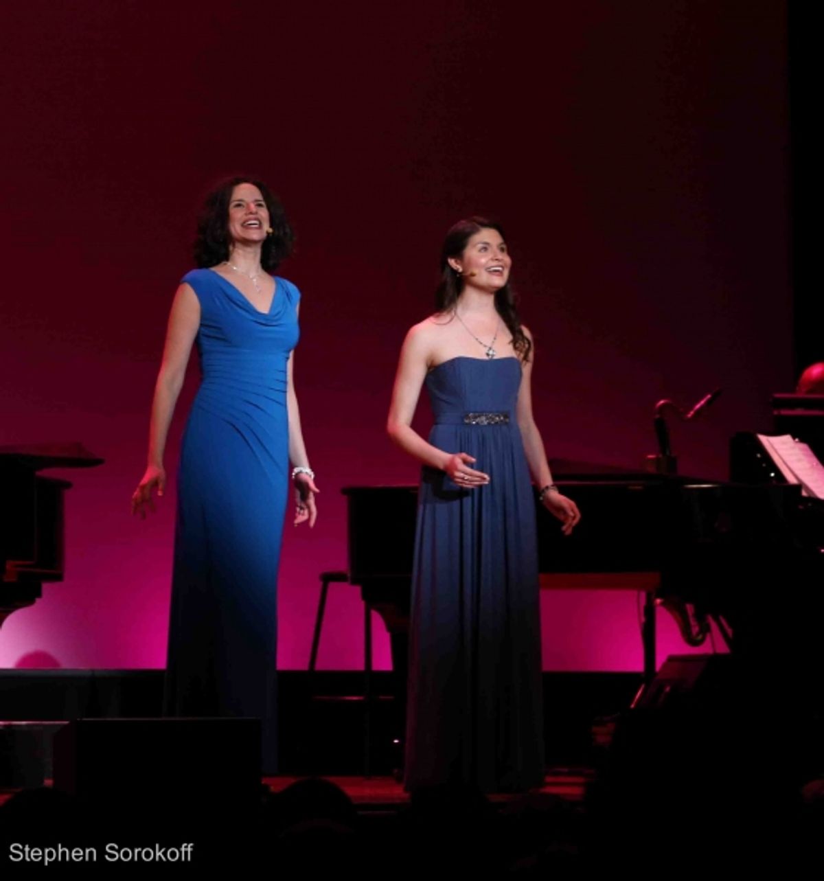 Mandy Gonzalez & Phillipa Soo at 