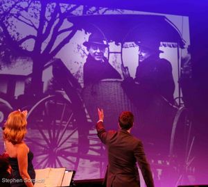 Mandy Gonzalez, Lewis Cleale, Rebecca Luker, Jonathan Groff, Phillipa Soo Photo
