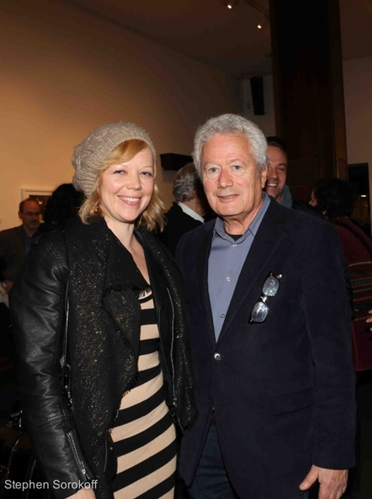 Emily Bergl & Stephen Sorokoff at 