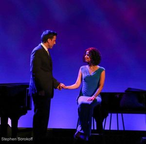 Lewis Cleale & Mandy Gonzalez Photo