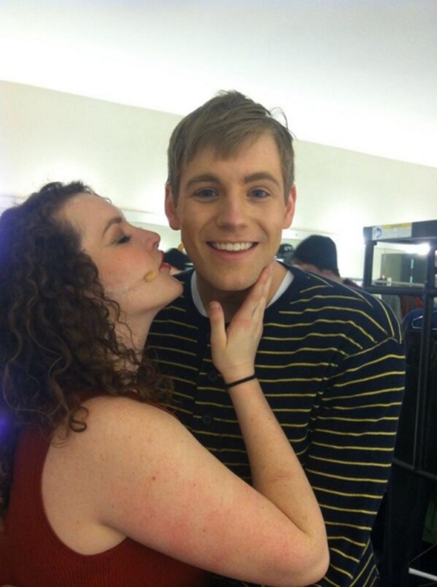 Photo Flash: Saturday Intermission Pics, 4/6, Part 2- BULLETS OVER BROADWAY's Pooch Learns to Play Piano, and More!  Image