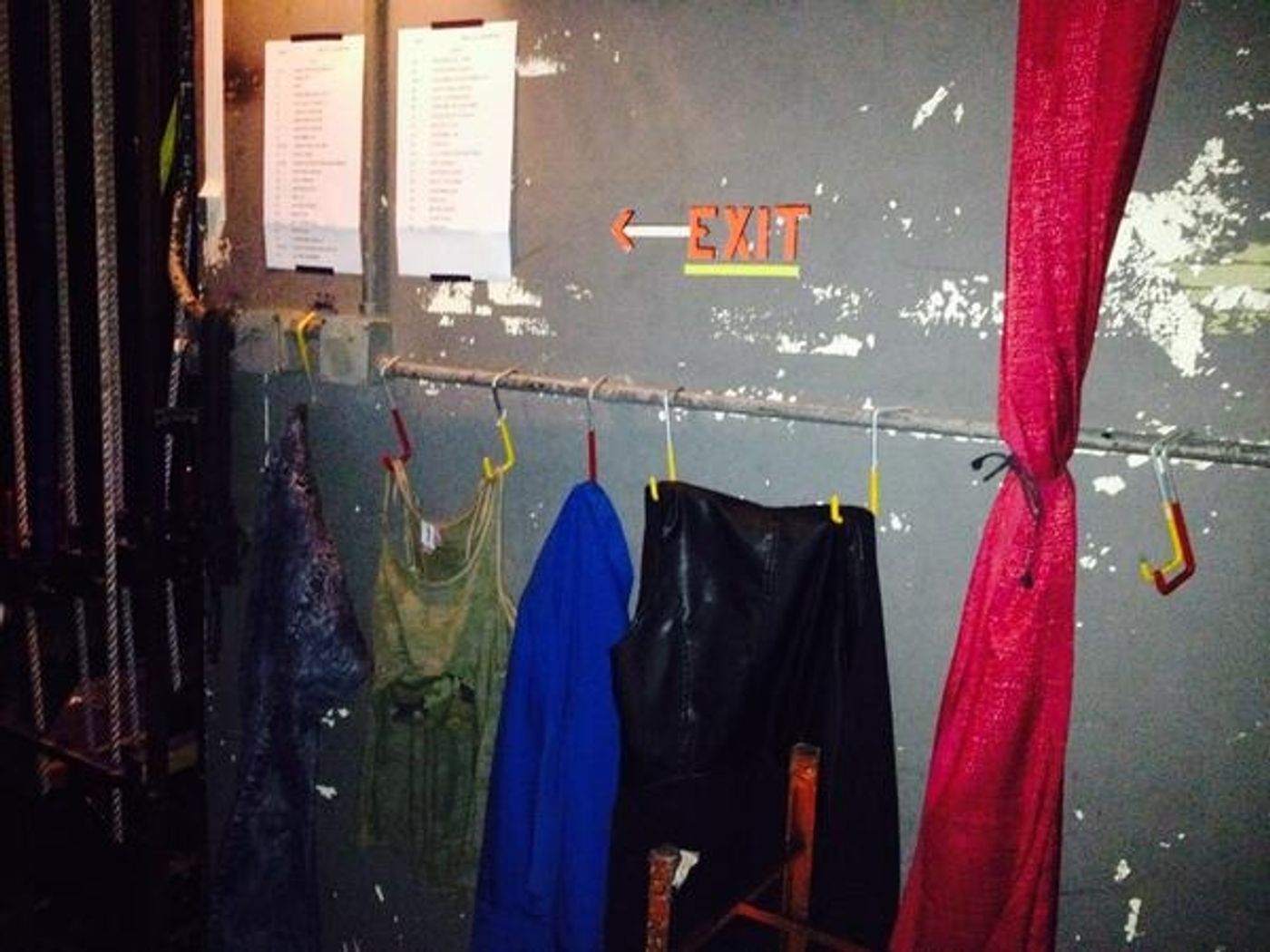 Photo Flash: Saturday Intermission Pics, 4/6, Part 2- BULLETS OVER BROADWAY's Pooch Learns to Play Piano, and More!  Image