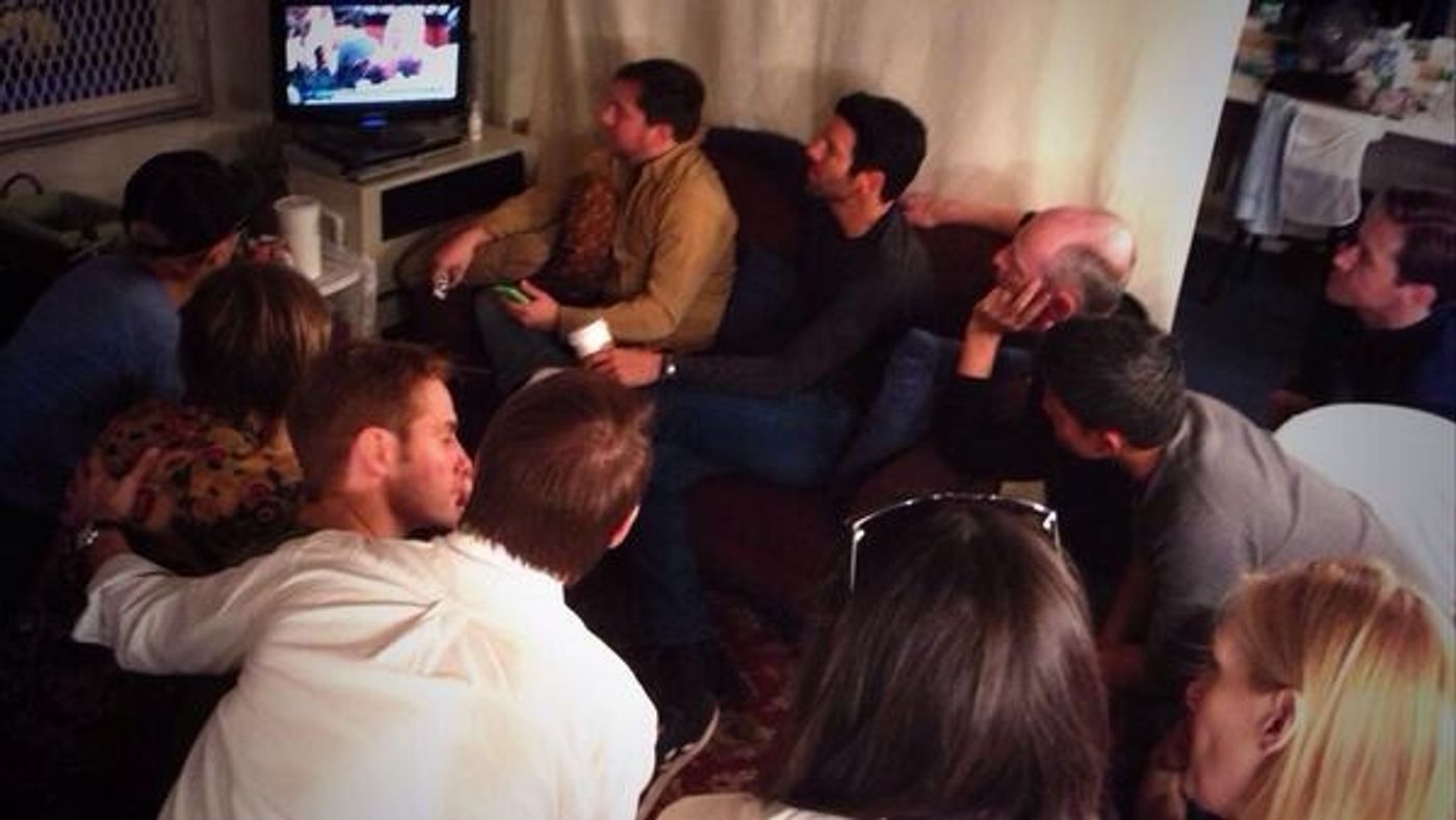 Photo Flash: Saturday Intermission Pics, 4/6, Part 2- BULLETS OVER BROADWAY's Pooch Learns to Play Piano, and More!  Image