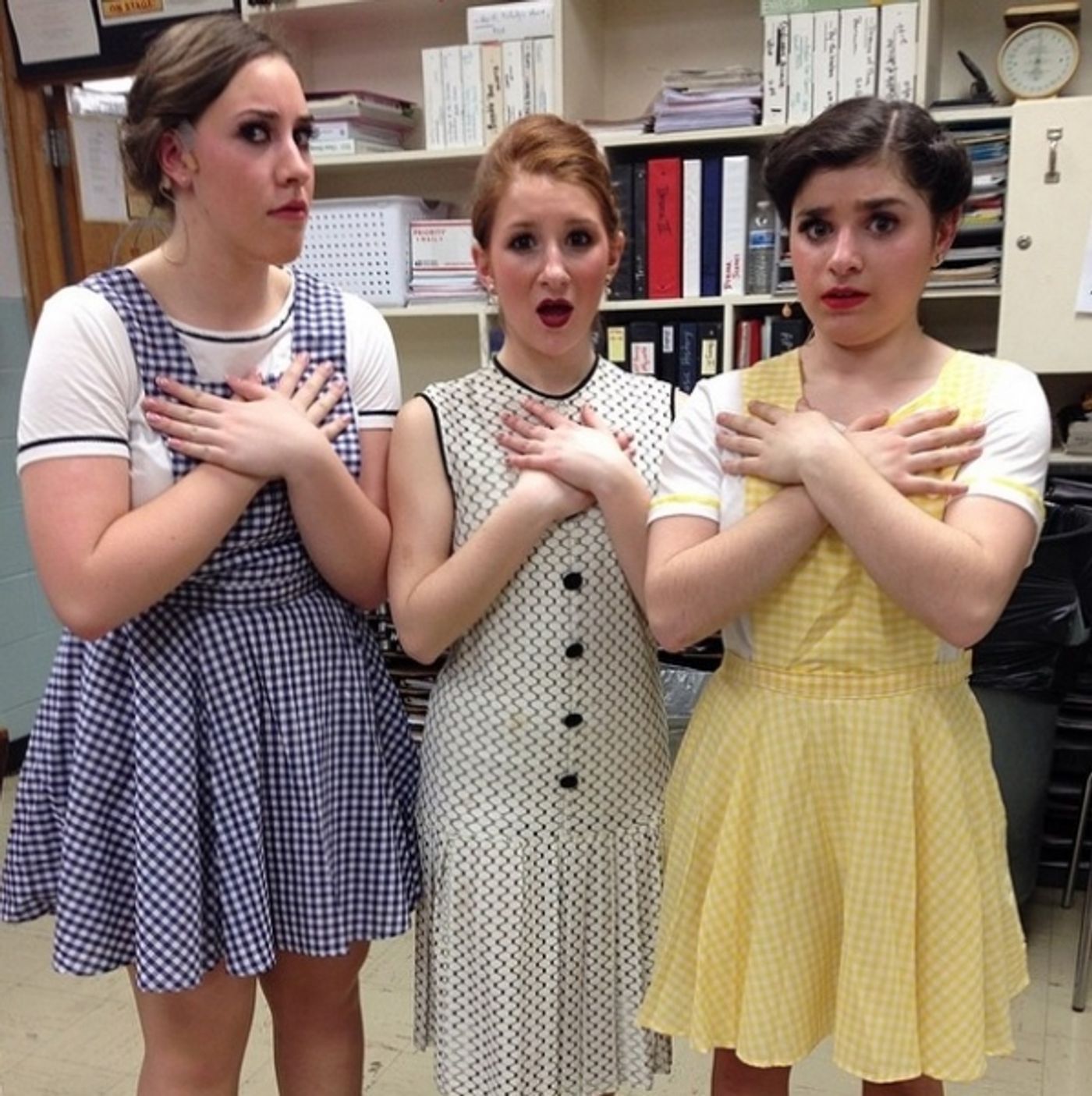 Photo Flash: Saturday Intermission Pics, 4/6, Part 2- BULLETS OVER BROADWAY's Pooch Learns to Play Piano, and More!  Image