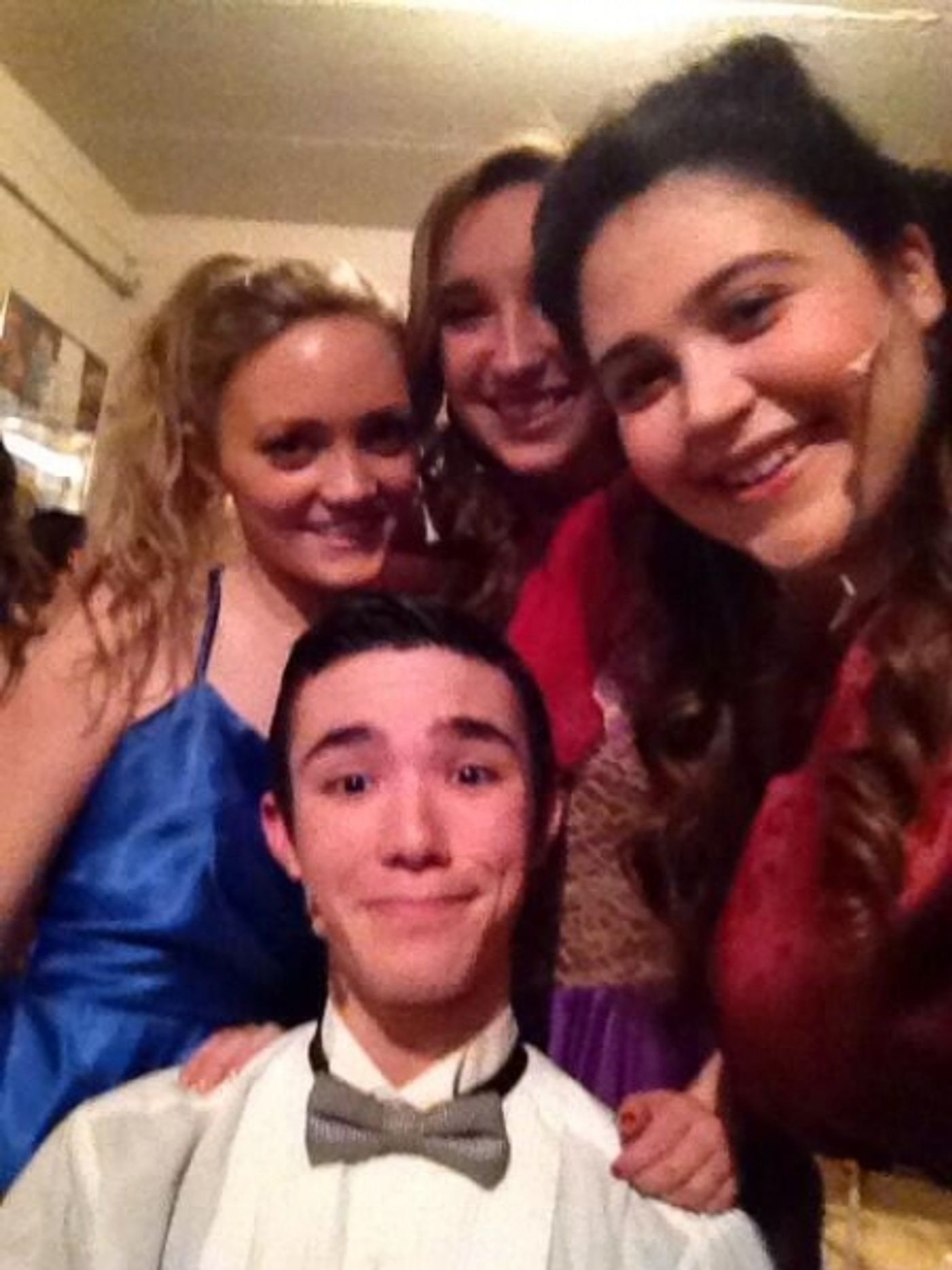 Photo Flash: Saturday Intermission Pics, 4/6, Part 2- BULLETS OVER BROADWAY's Pooch Learns to Play Piano, and More!  Image