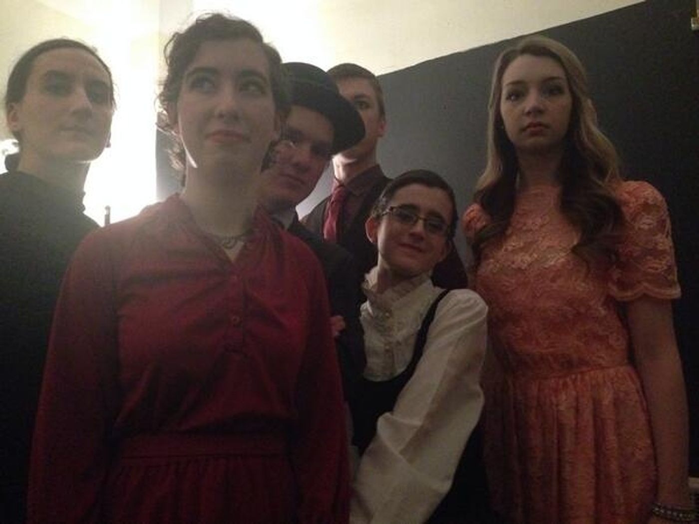 Photo Flash: Saturday Intermission Pics, 4/6, Part 2- BULLETS OVER BROADWAY's Pooch Learns to Play Piano, and More!  Image