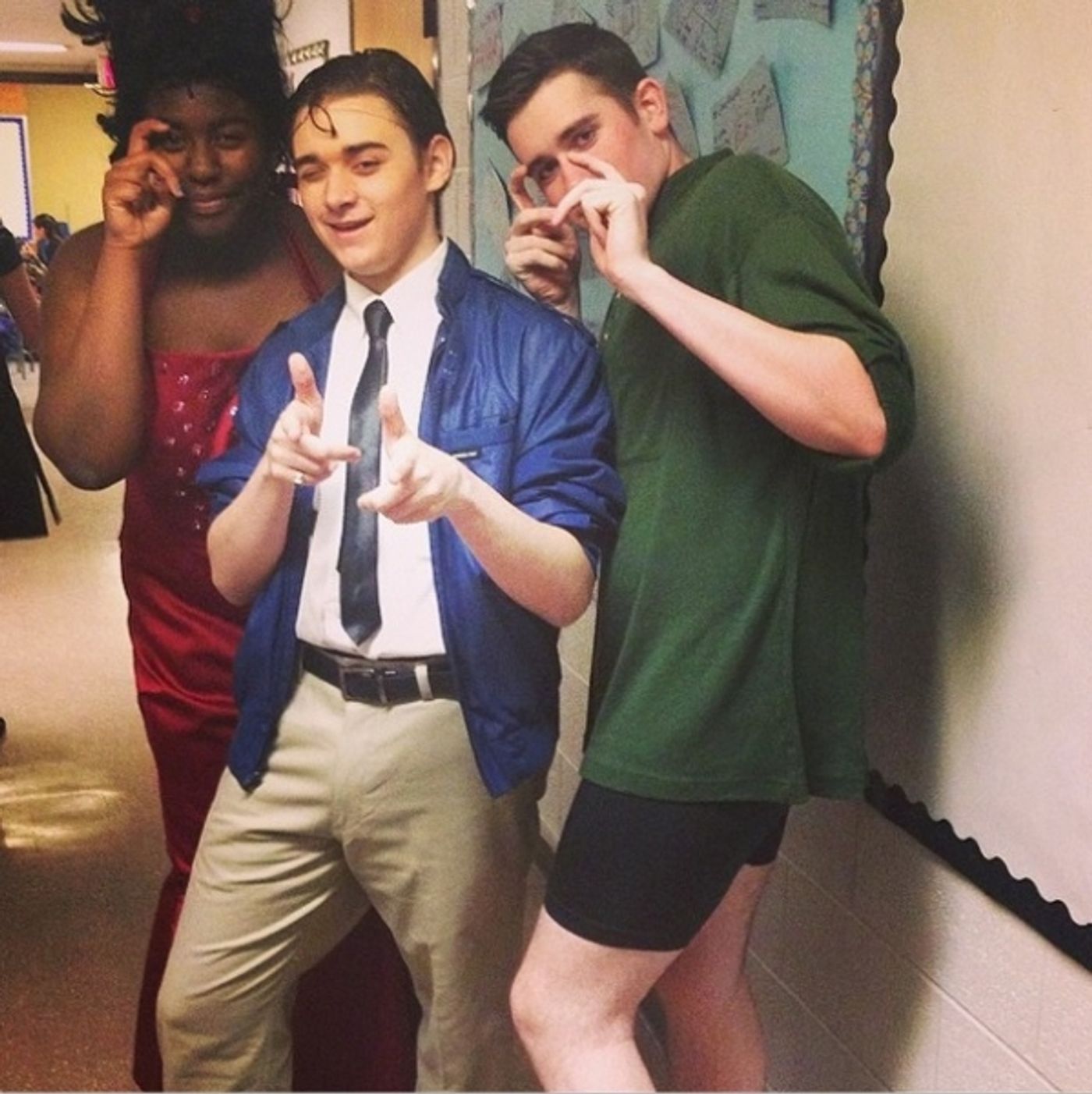 Photo Flash: Saturday Intermission Pics, 4/6, Part 2- BULLETS OVER BROADWAY's Pooch Learns to Play Piano, and More!  Image